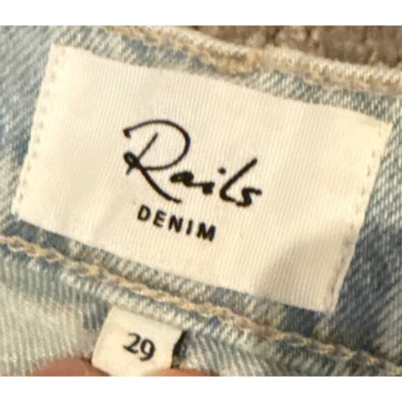 Rails Highland Stretch Denim Midi-Skirt Blue Size 29 New With Tag - Picture 6 of 6